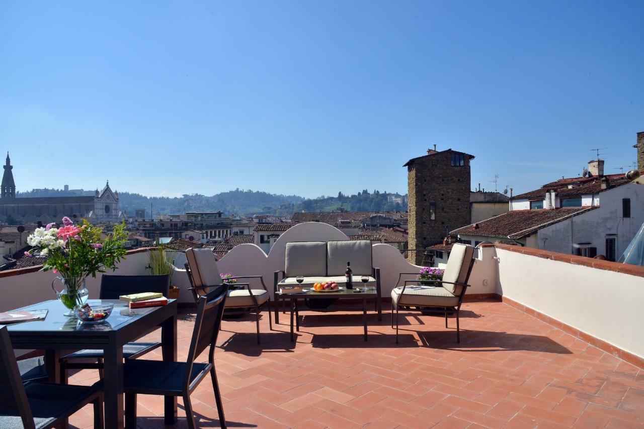 La Terrazza Lägenhet Florens Exteriör bild