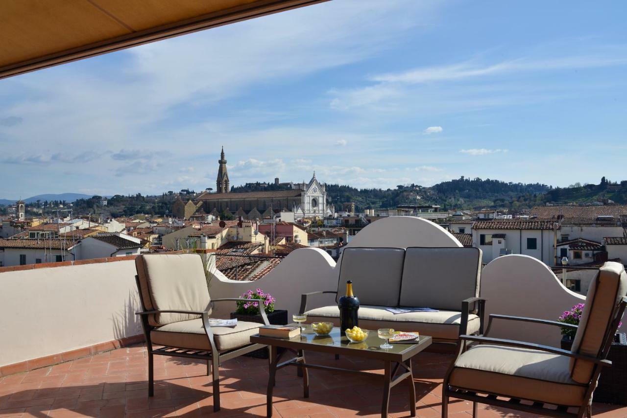 La Terrazza Lägenhet Florens Exteriör bild